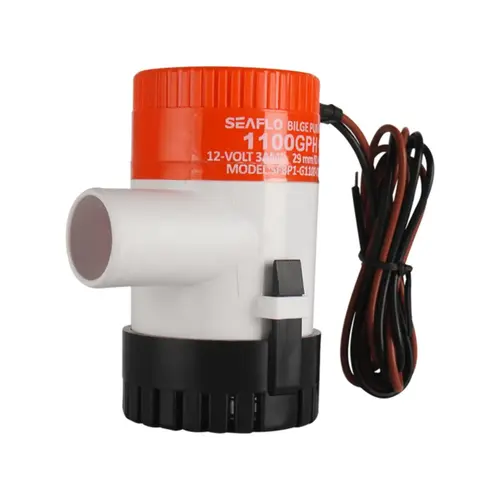 SEAFLO 24V 1100 GPH Bilge Pump, Submersible Marine Pump SEAFLO 24V 1100 GPH Bilge Pump, Submersible Marine Pump