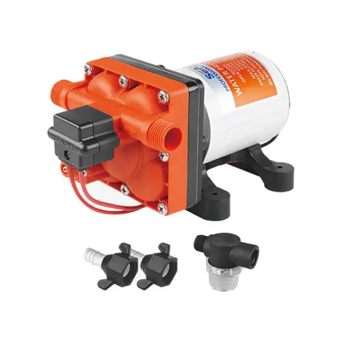 SEAFLO 42 Series Diaphragm Pump, 12V, 5.5 GPM, 60 PSI, Self-Priming, Auto Switch SEAFLO 42 Series Diaphragm Pump, 12V, 5.5 GPM, 60 PSI, Self-Priming, Auto Switch