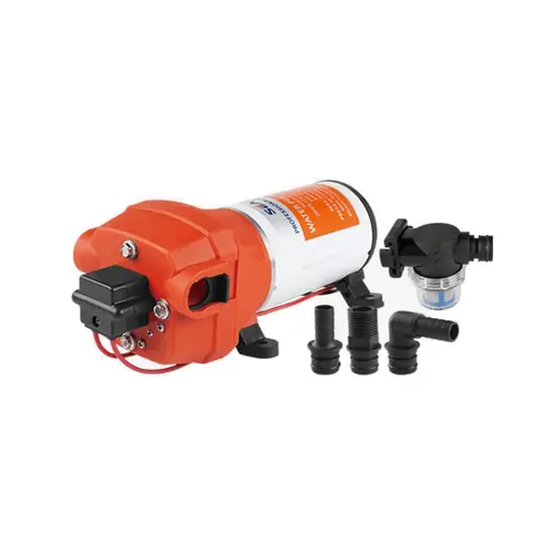 SEAFLO 41 Series 12V Water Pump, 4.5 GPM, 40 PSI, Self-Priming, Smart Pressure Switch SEAFLO 41 Series 12V Water Pump, 4.5 GPM, 40 PSI, Self-Priming, Smart Pressure Switch