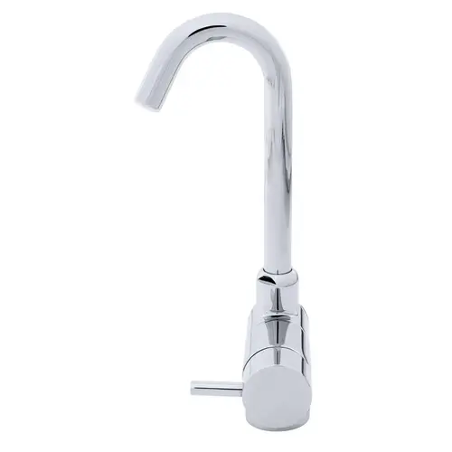 Aidack Folding Faucet, Cold Only, J-Spout, Chrome Aidack Folding Faucet, Cold Only, J-Spout, Chrome