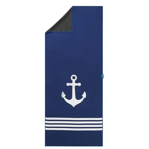 Quick Dry Boater Towels Anchor Stripe Quick Dry Boater Towels Anchor Stripe