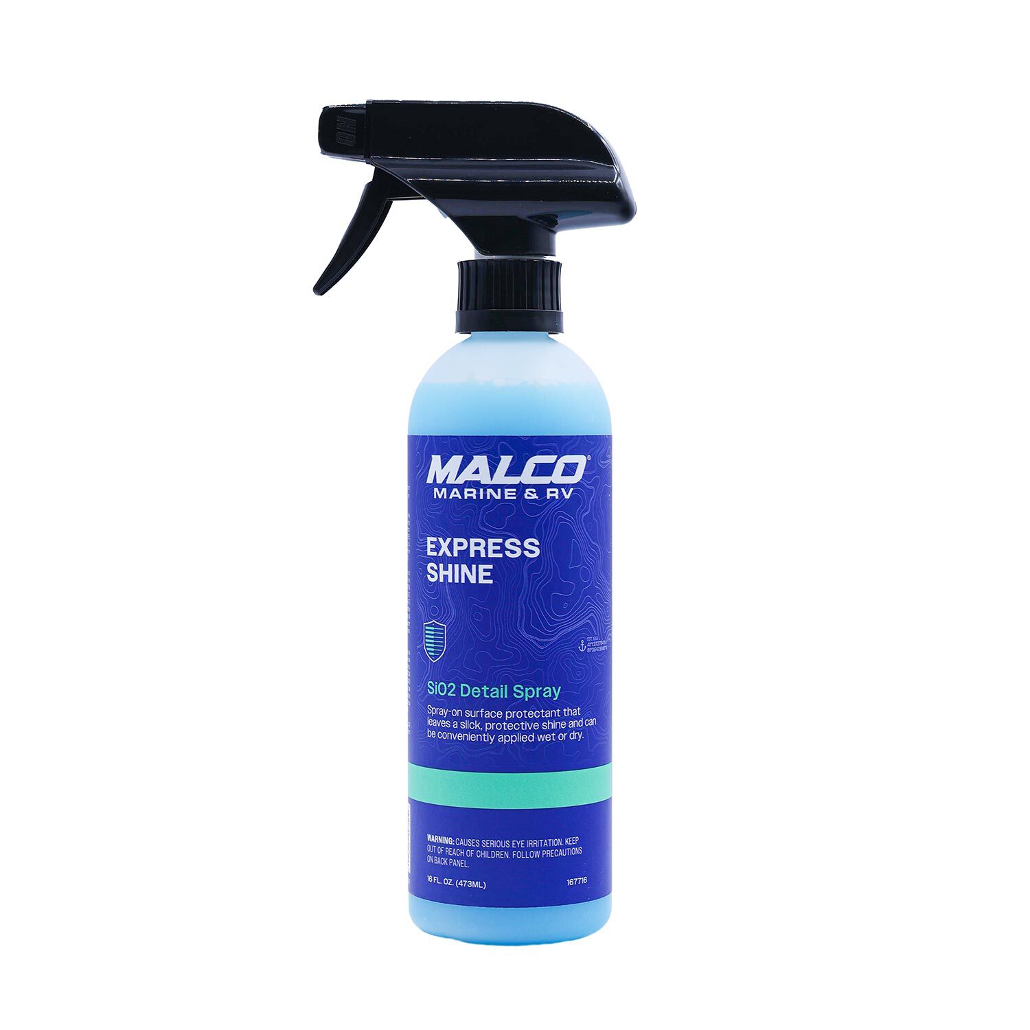 MALCO MARINE 167716 ExpressShine SiO2 Protectant Spray, 16oz.