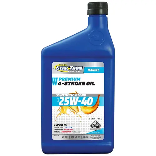 Super Premium 4 Stroke Oil - 25W-40 Synthetic Blend Oil Super Premium 4 Stroke Oil - 25W-40 Synthetic Blend Oil