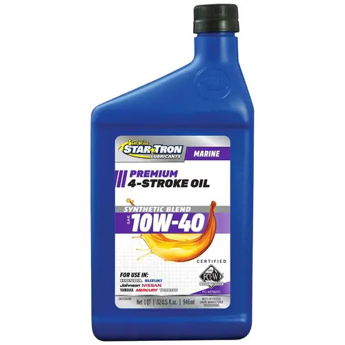 Super Premium Synthetic Blend 4 Stroke Oil 10W-40 Super Premium Synthetic Blend 4 Stroke Oil 10W-40