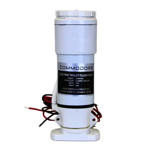 COMMODORE CMMTCK Manual to Electric Marine Toilet Conversion Kit 12V, Built-In Macerator COMMODORE CMMTCK Manual to Electric Marine Toilet Conversion Kit 12V, Built-In Macerator