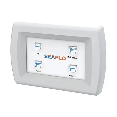 SEAFLO MARINE 12V/24V Smart Switch Panel for Marine Toilet Control SEAFLO MARINE 12V/24V Smart Switch Panel for Marine Toilet Control