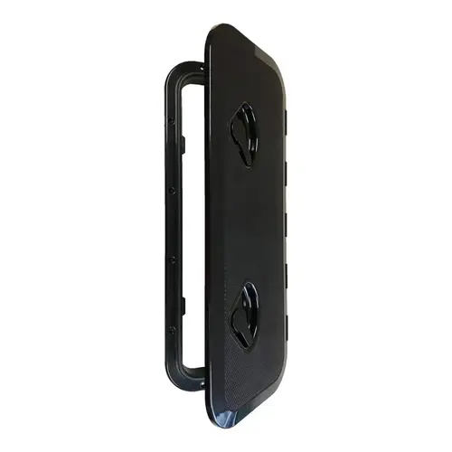 SEAFLO 23.9" x 9.5" Black Rectangular Deck Access Hatch SEAFLO 23.9" x 9.5" Black Rectangular Deck Access Hatch
