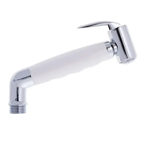Hammer-Head Sprayer, No Hook, w/Elbow 1/2" NPS Chrome/Arctic White Hammer-Head Sprayer, No Hook, w/Elbow 1/2" NPS Chrome/Arctic White