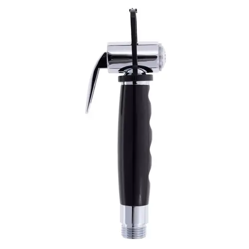 Hammer-Head Sprayer w/Hook, 1/2" NPS Chrome/Black Hammer-Head Sprayer w/Hook, 1/2" NPS Chrome/Black
