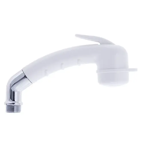 Small Marine Sprayer w/Hook, w/Elbow 1/2" NPS Arctic White Small Marine Sprayer w/Hook, w/Elbow 1/2" NPS Arctic White