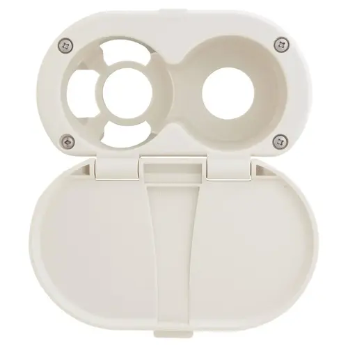 Transom Cup & Lid Set All Plastic Warm White Transom Cup & Lid Set All Plastic Warm White
