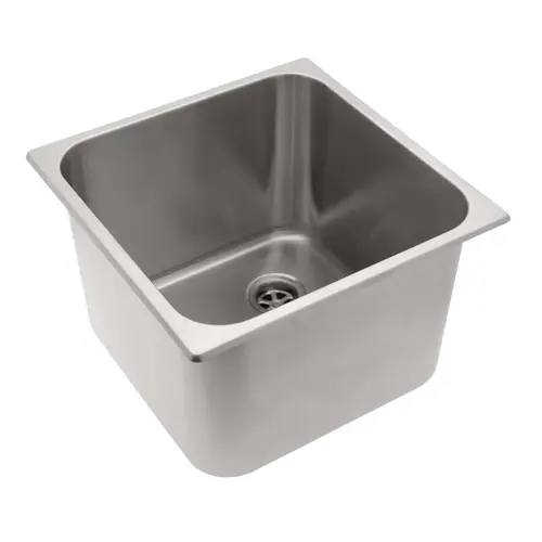 Rectangle Sink Brushed Finish, 304 Stainless Steel, 2" Drain, SoundKOTE Rectangle Sink Brushed Finish, 304 Stainless Steel, 2" Drain, SoundKOTE