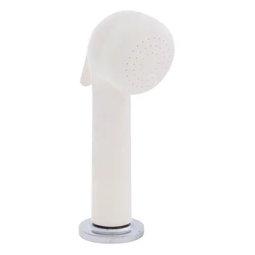 Deck-Mount Sprayer Large Warm White Sprayer No Hook, 6 ft Stainless Steel Hose, Low Profile Holder Deck-Mount Sprayer Large Warm White Sprayer No Hook, 6 ft Stainless Steel Hose, Low Profile Holder
