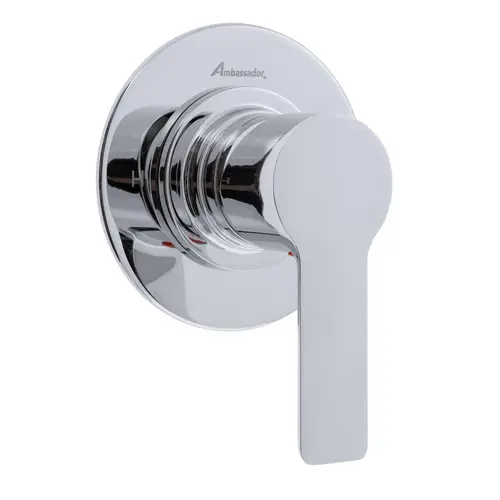 Irva 1H Shower Mixer, Thin Wall-Mount Chrome Irva 1H Shower Mixer, Thin Wall-Mount Chrome
