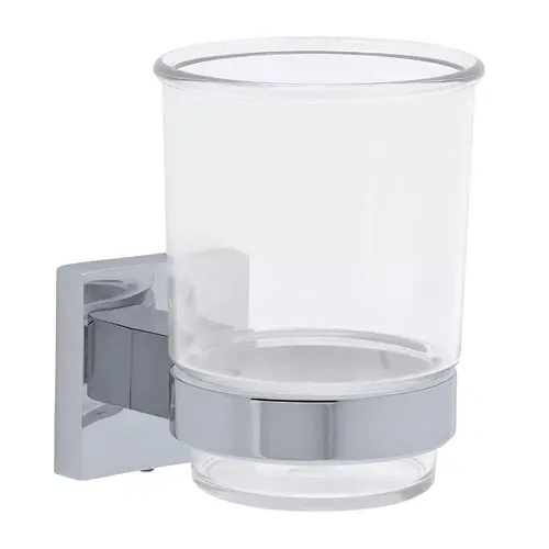 Erissa Cup Holder Plastic Cup Chrome Erissa Cup Holder Plastic Cup Chrome
