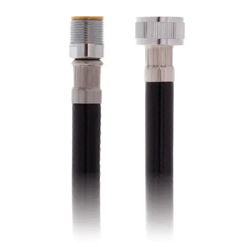 Hose 6 ft Rubber PVC 15/1 Metric-M + 1/2" NPS-F Black Hose 6 ft Rubber PVC 15/1 Metric-M + 1/2" NPS-F Black