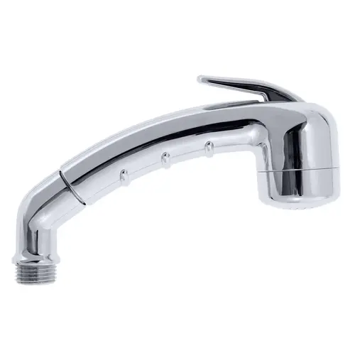 Small Marine Sprayer, No Hook, w/Elbow 1/2" NPS Chrome Small Marine Sprayer, No Hook, w/Elbow 1/2" NPS Chrome