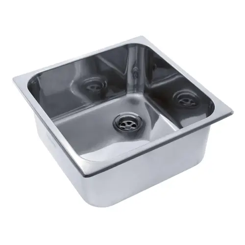 Rectangle Sink Ultra-Mirror Finish, 304 Stainless Steel, 2" Drain, SoundKOTE Rectangle Sink Ultra-Mirror Finish, 304 Stainless Steel, 2" Drain, SoundKOTE