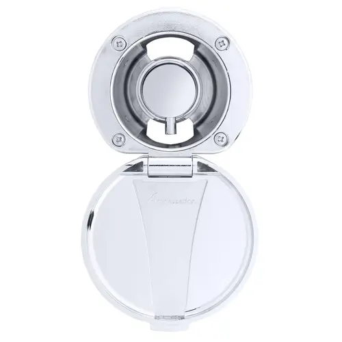 Aidack Recessed Control Valve Hot/Cold Mixer, Chrome Cup & Lid, Chrome Aidack Handle Aidack Recessed Control Valve Hot/Cold Mixer, Chrome Cup & Lid, Chrome Aidack Handle