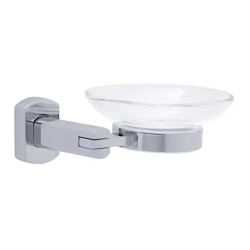 Miah Soap Dish Plastic Dish Chrome Miah Soap Dish Plastic Dish Chrome