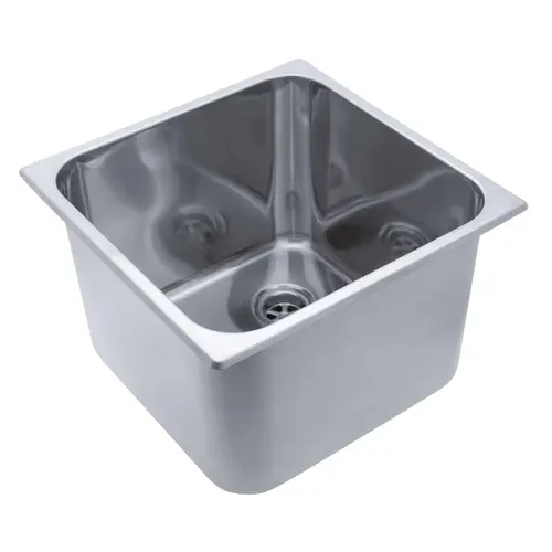 Rectangle Sink Ultra-Mirror Finish, 304 Stainless Steel, 2" Drain, SoundKOTE Rectangle Sink Ultra-Mirror Finish, 304 Stainless Steel, 2" Drain, SoundKOTE