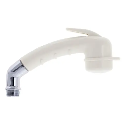 Small Marine Sprayer w/Hook, w/Elbow 1/2" NPS Warm White Small Marine Sprayer w/Hook, w/Elbow 1/2" NPS Warm White