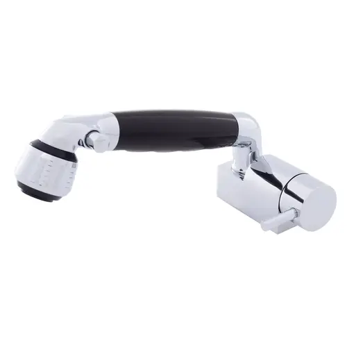 Aidack Pull-Out Deck Tap Cold Only Classic Black Sprayer, 6 ft Stainless Steel Hose Chrome/Black Aidack Pull-Out Deck Tap Cold Only Classic Black Sprayer, 6 ft Stainless Steel Hose Chrome/Black