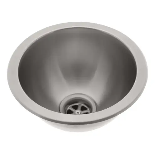 HalfSphere Sink Brushed Finish, 304 Stainless Steel, 2" Drain, SoundKOTE HalfSphere Sink Brushed Finish, 304 Stainless Steel, 2" Drain, SoundKOTE