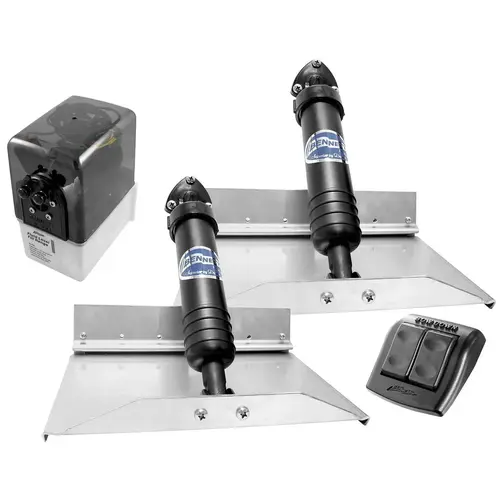 Classic Hydraulic Trim Tab System, 12" x 9", Fits Boats: 15 ft - 19 ft Classic Hydraulic Trim Tab System, 12" x 9", Fits Boats: 15 ft - 19 ft