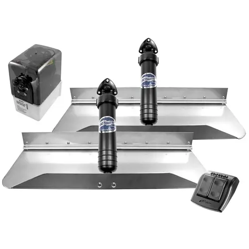 Classic Hydraulic Trim Tab System, 24" x 9", Fits Boats: 22 ft - 27 ft Classic Hydraulic Trim Tab System, 24" x 9", Fits Boats: 22 ft - 27 ft