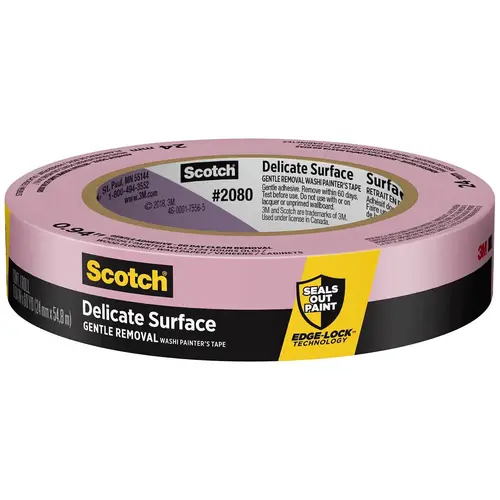 2080 Delicate Surface Painters Tape, 1" wide Purple 2080 Delicate Surface Painters Tape, 1" wide Purple