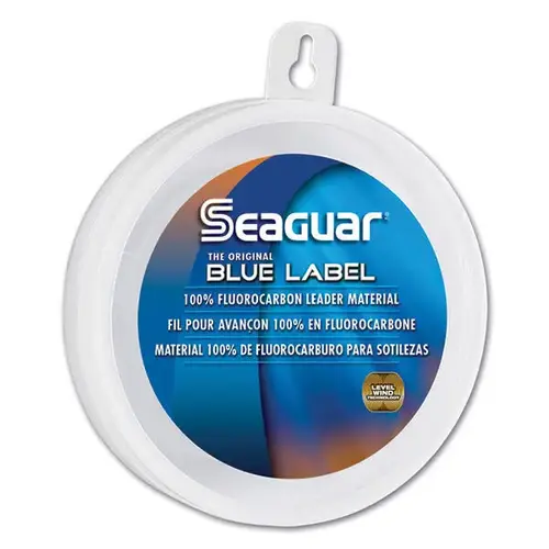 Blue Label Fluorocarbon Leader Material, 60Lb Blue Label Fluorocarbon Leader Material, 60Lb