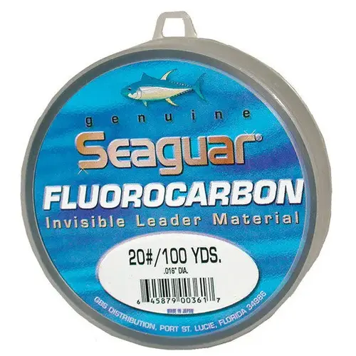 Blue Label Fluorocarbon Leader Material, 20Lb Blue Label Fluorocarbon Leader Material, 20Lb