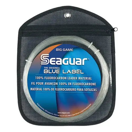 Blue Label Fluorocarbon Leader, 200lbs Blue Label Fluorocarbon Leader, 200lbs