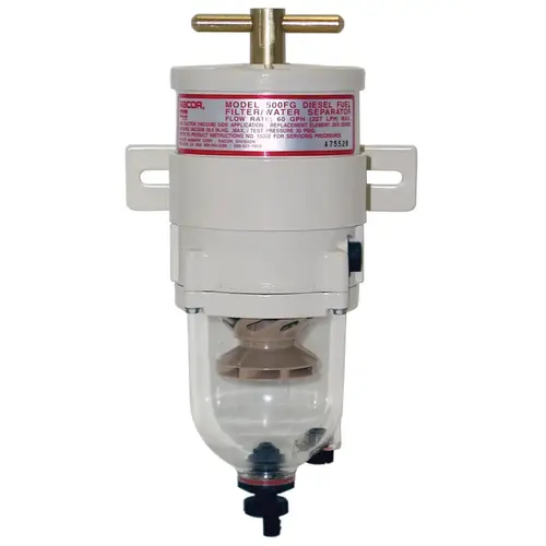Turbine Series Fuel Filter/Water Separator, 60 GPH, 2-Micron Turbine Series Fuel Filter/Water Separator, 60 GPH, 2-Micron