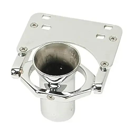 Fishing Chair Rod Gimbal, Flat Plate Silver Fishing Chair Rod Gimbal, Flat Plate Silver