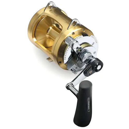 Tiagra A TI50WLRSA Big Game Two-Speed Conventional Reel, 37" Line Speed Tiagra A TI50WLRSA Big Game Two-Speed Conventional Reel, 37" Line Speed