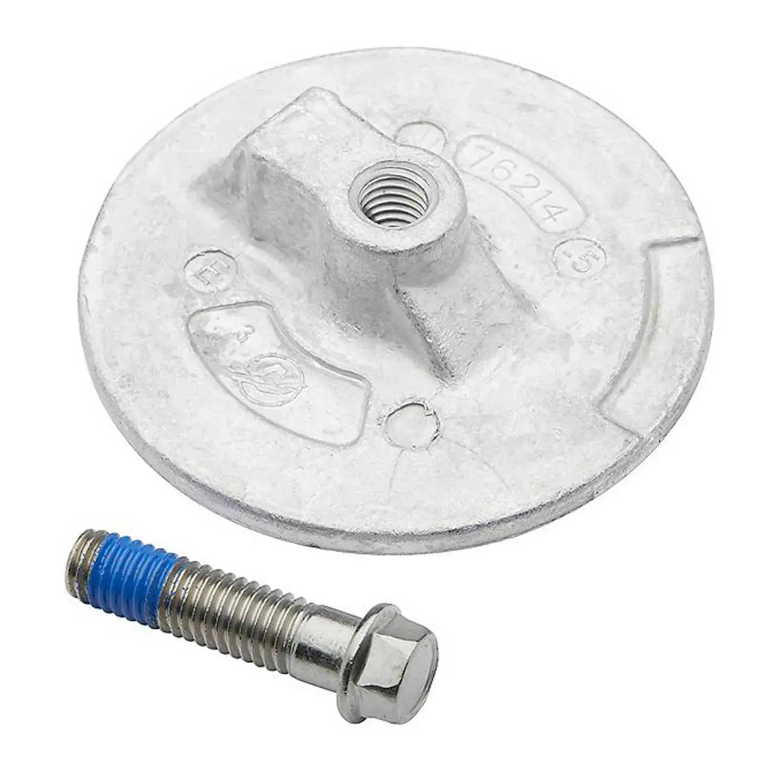 Quicksilver Aluminum Anode Plate for Mercury Mariner Force and MerCruiser Anti-ventilation Plate 76214Q5 Quicksilver Aluminum Anode Plate for Mercury Mariner Force and MerCruiser Anti-ventilation Plate 76214Q5