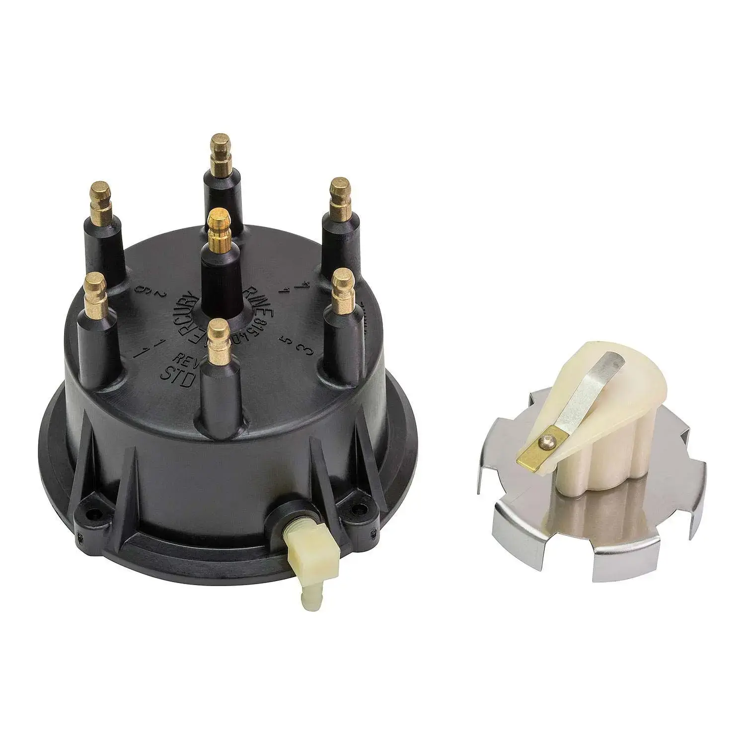 Quicksilver Distributor Cap Kit for Marinized V-6 Engines by General Motors with Thunderbolt IV and V HEI Ignition Systems 815407Q5