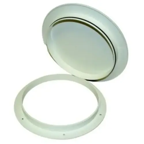 6" White Sure-Seal Pry-Out Deck Plate 6" White Sure-Seal Pry-Out Deck Plate