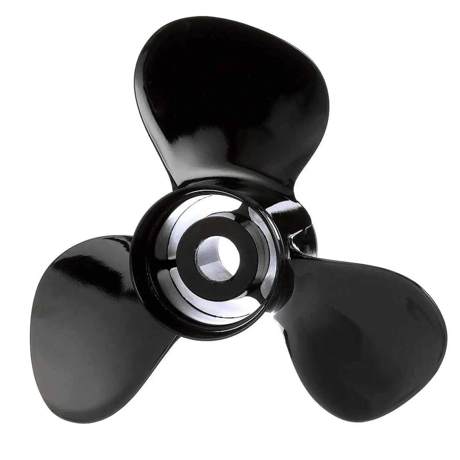 Quicksilver Black Diamond 3-Blade Aluminum Propeller 15 dia x 17 pitch Right Hand QA1912X