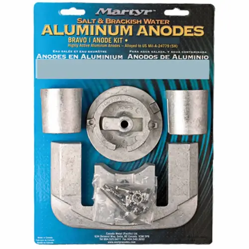 Bravo I, 1991-Present, Aluminum Anodes Bravo I, 1991-Present, Aluminum Anodes