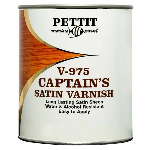 Z-Spar V-975 Captain's Satin Sheen Polyurethane Varnish, Quart Z-Spar V-975 Captain's Satin Sheen Polyurethane Varnish, Quart