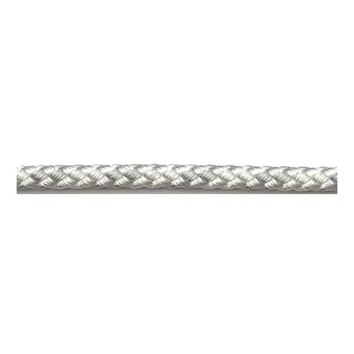3/16" Dia. 8-Plaited Dinghy Line, Sold by the Foot, White 3/16" Dia. 8-Plaited Dinghy Line, Sold by the Foot, White