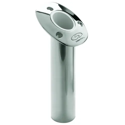30 degree Flush-Mount Stainless Steel Rod Holder Silver 30 degree Flush-Mount Stainless Steel Rod Holder Silver