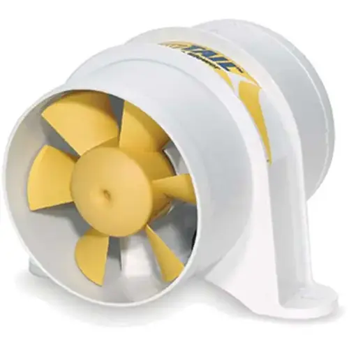 Yellowtail Marine Blower, 3" Hose, 120 CFM, 5.1" x 5.5" x 3.8" Yellowtail Marine Blower, 3" Hose, 120 CFM, 5.1" x 5.5" x 3.8"