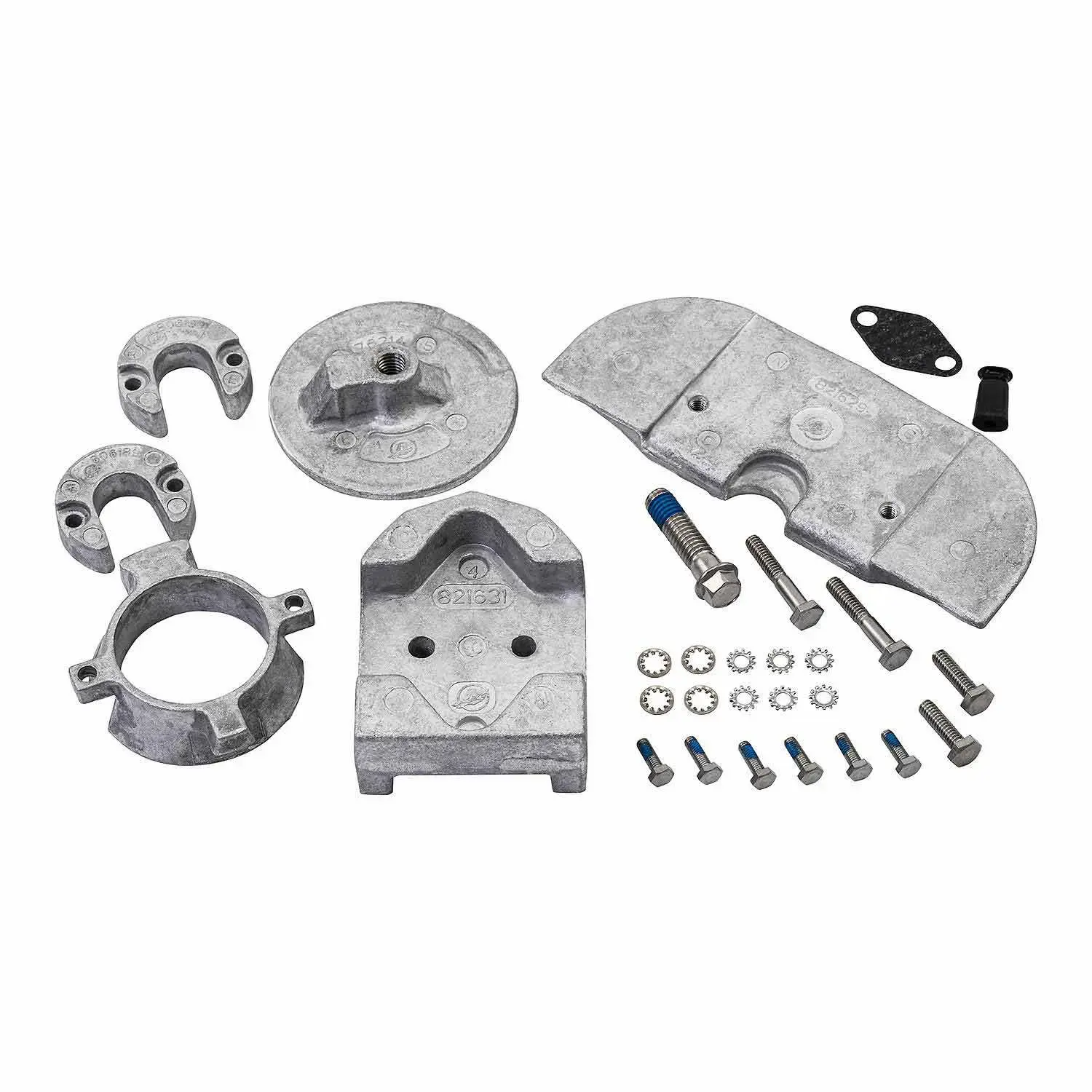 Quicksilver Aluminum Anode Kit for Alpha One Gen II Drives 888756Q03