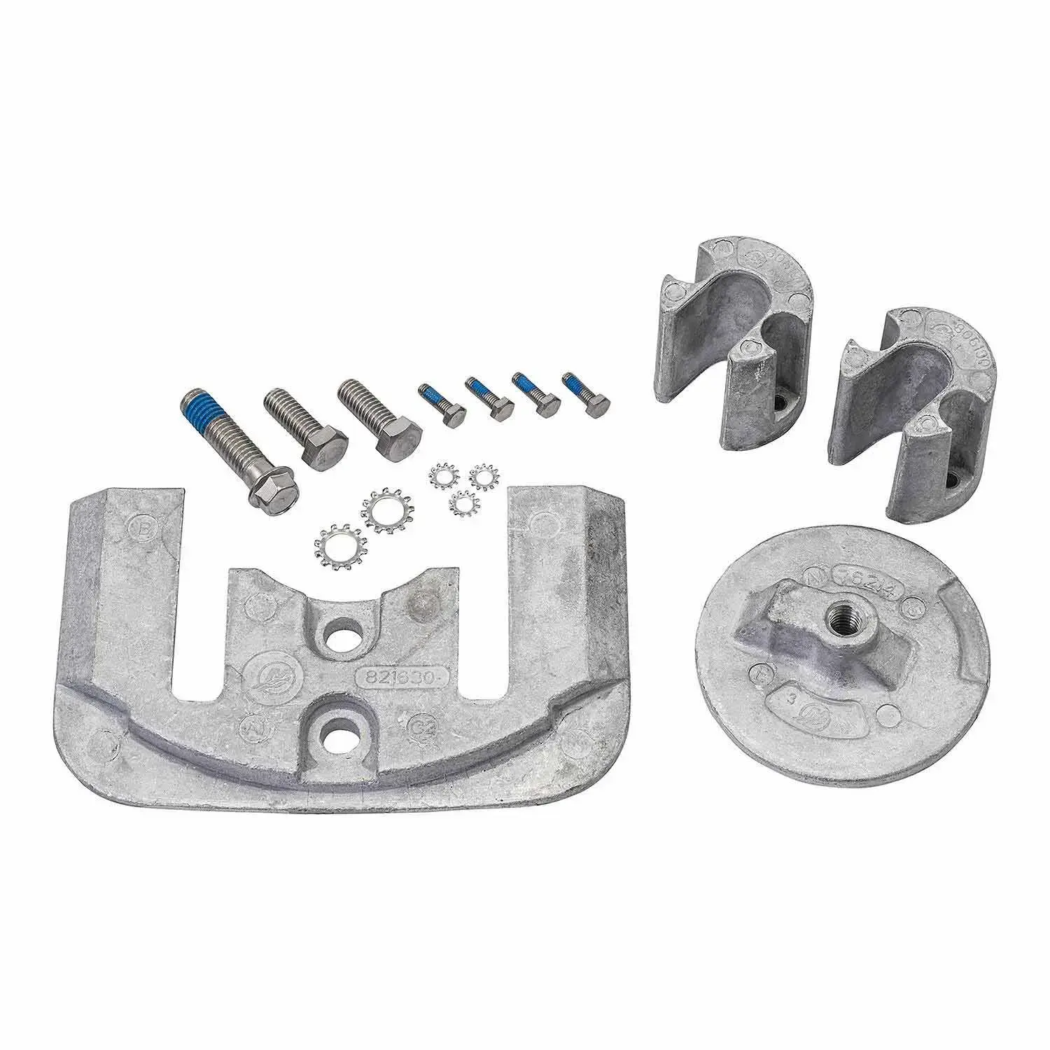 Quicksilver Aluminum Anode Kit for MerCruiser Bravo II and III Drives 888761Q03 Quicksilver Aluminum Anode Kit for MerCruiser Bravo II and III Drives 888761Q03