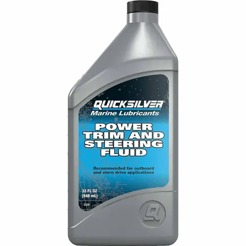 858075Q01 Power Trim and Steering Fluid, 32 oz. 858075Q01 Power Trim and Steering Fluid, 32 oz.