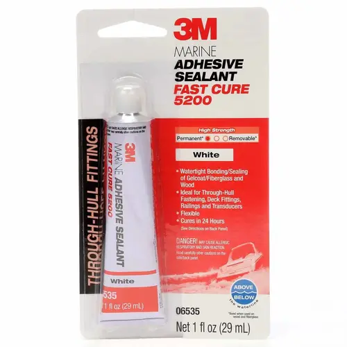 5200 Fast Cure Polyurethane Adhesive/Sealant, White 5200 Fast Cure Polyurethane Adhesive/Sealant, White